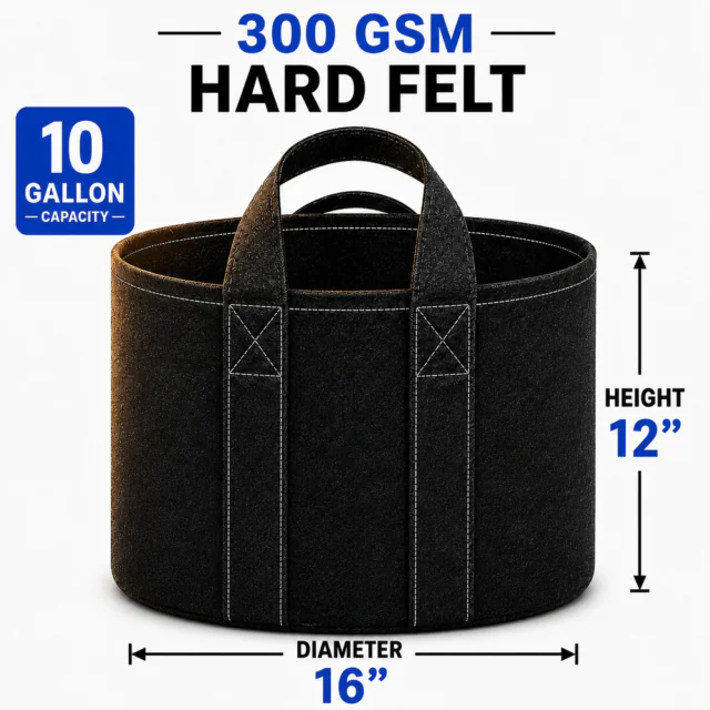 10-Gallon Geo Bag (জিও ব্যাগ) - 300 GSM