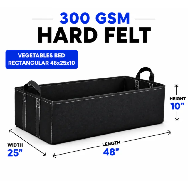 Vegetable Bed (25x48x10) - 300 GSM
