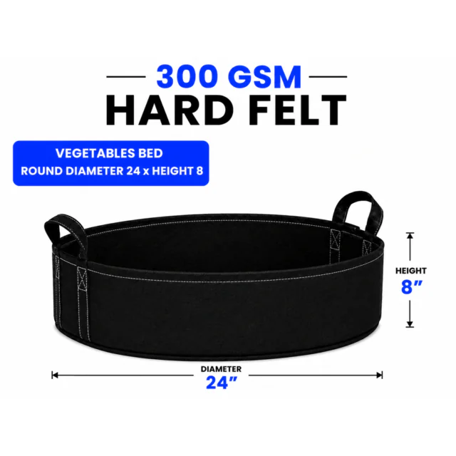 Round Bed-Small (24x8) - 300 GSM