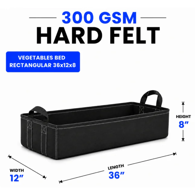 vegetable Bed 36x12x8 (জিও ব্যাগ) - 300 GSM