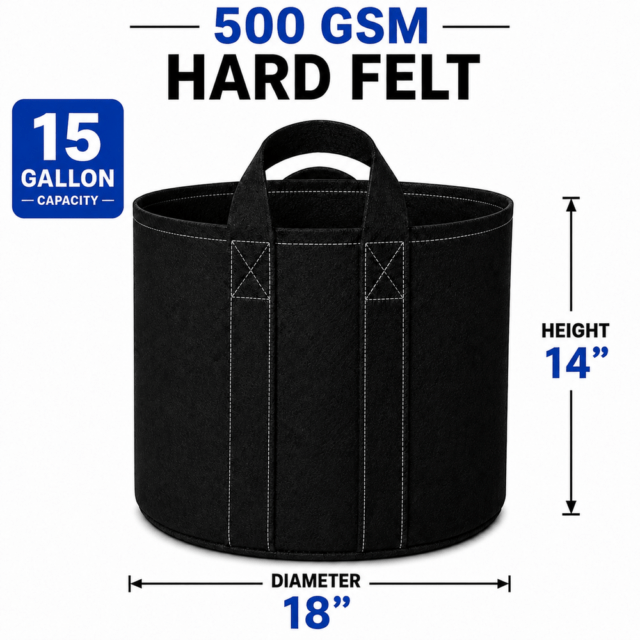 15 Gallon Geo Bag (জিও ব্যাগ) - 500 GSM
