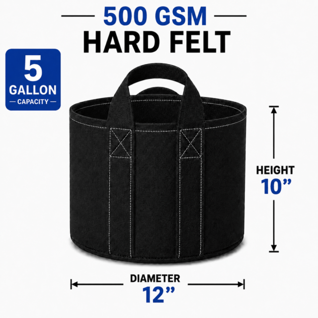 5 Gallon Geo Bag (জিও ব্যাগ) - 500 GSM
