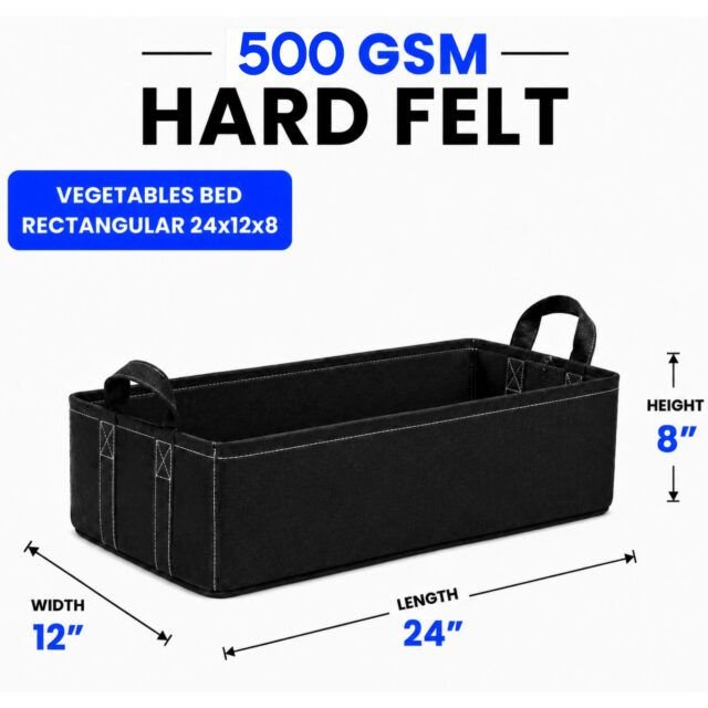 Vegetable Bed 24x12x8 (জিও বেড) – 500 GSM