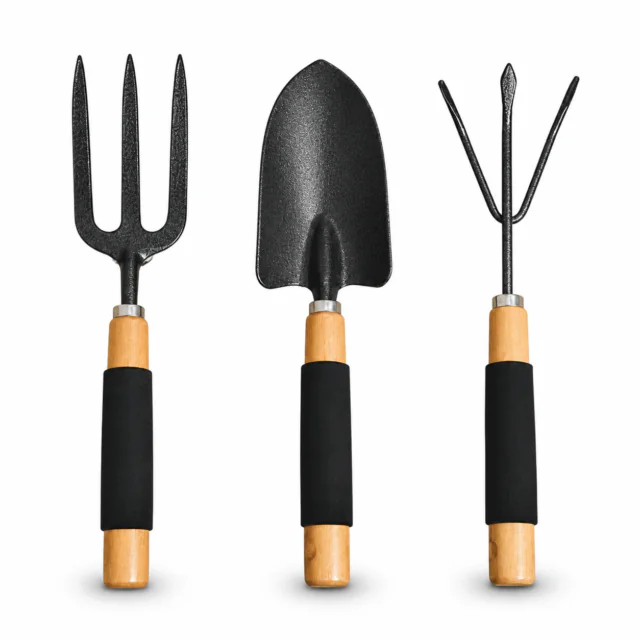 3-Piece Garden Hand Tool Set