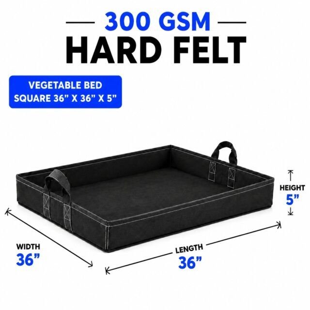 Vegetable Bed 36x36x5 (জিও বেড) – 200 GSM